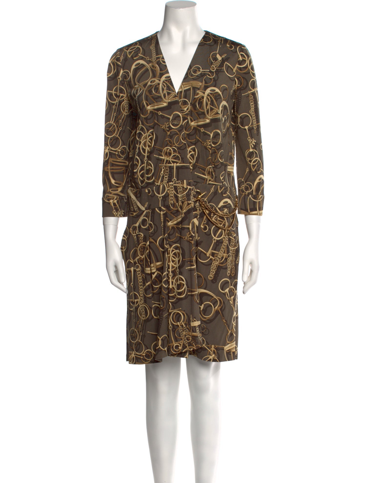 Gucci Vintage Knee-Length Dress